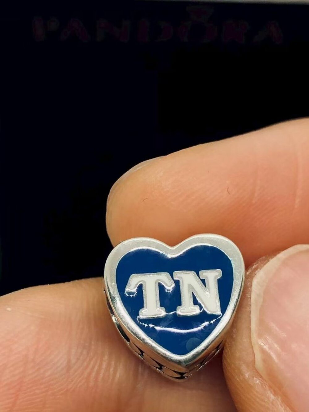 ✨🔥Pandora Tennessee State Flag Exclusive Heart Charm